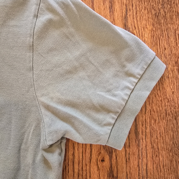 Polo Ralph Lauren Light Green Polo Shirt Embroidered Pony Large - Picture 4 of 5